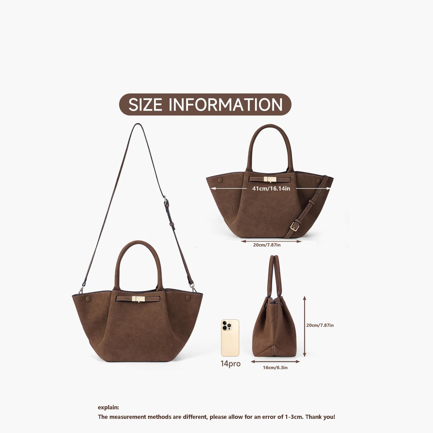 Bolso de ante
